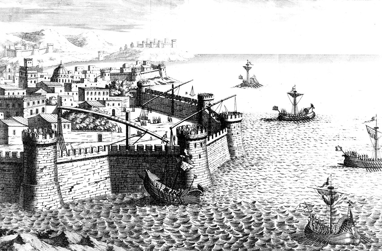 Archimedes Crow, Device Used at the Siege of Syracuse by Unbekannt