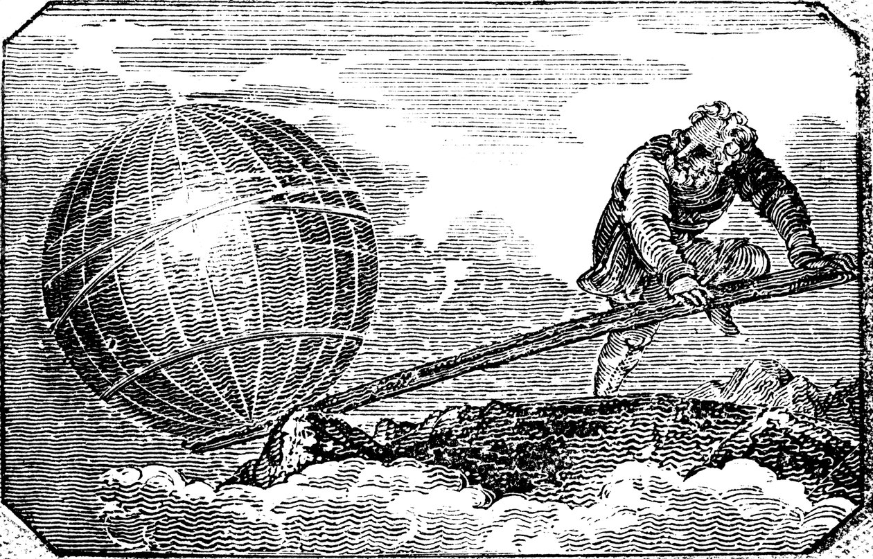 Archimedes c287-212 BC, Ancient Greek Mathematician and Inventor by Unbekannt