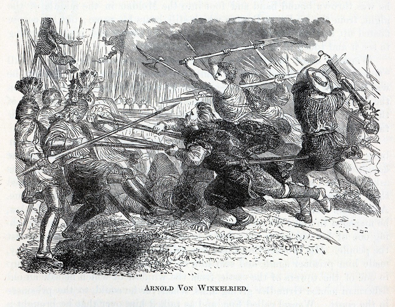 Arnold von Winkelried by Unbekannt