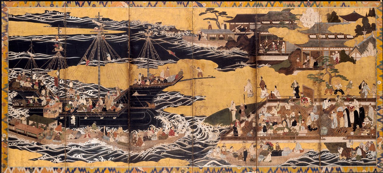 Arrival of the Southern Barbarians by Unbekannt