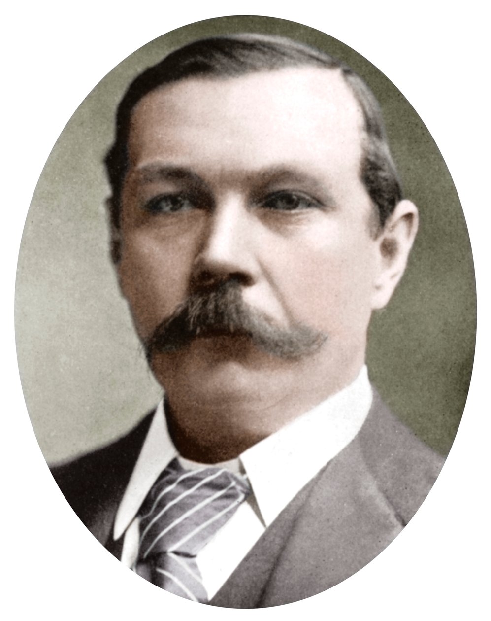 Arthur Conan Doyle, Scottish writer, c1900 by Unbekannt
