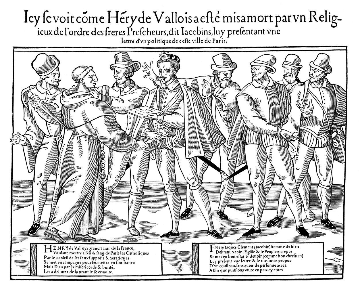 Assassination of Henry III, King of France by Unbekannt