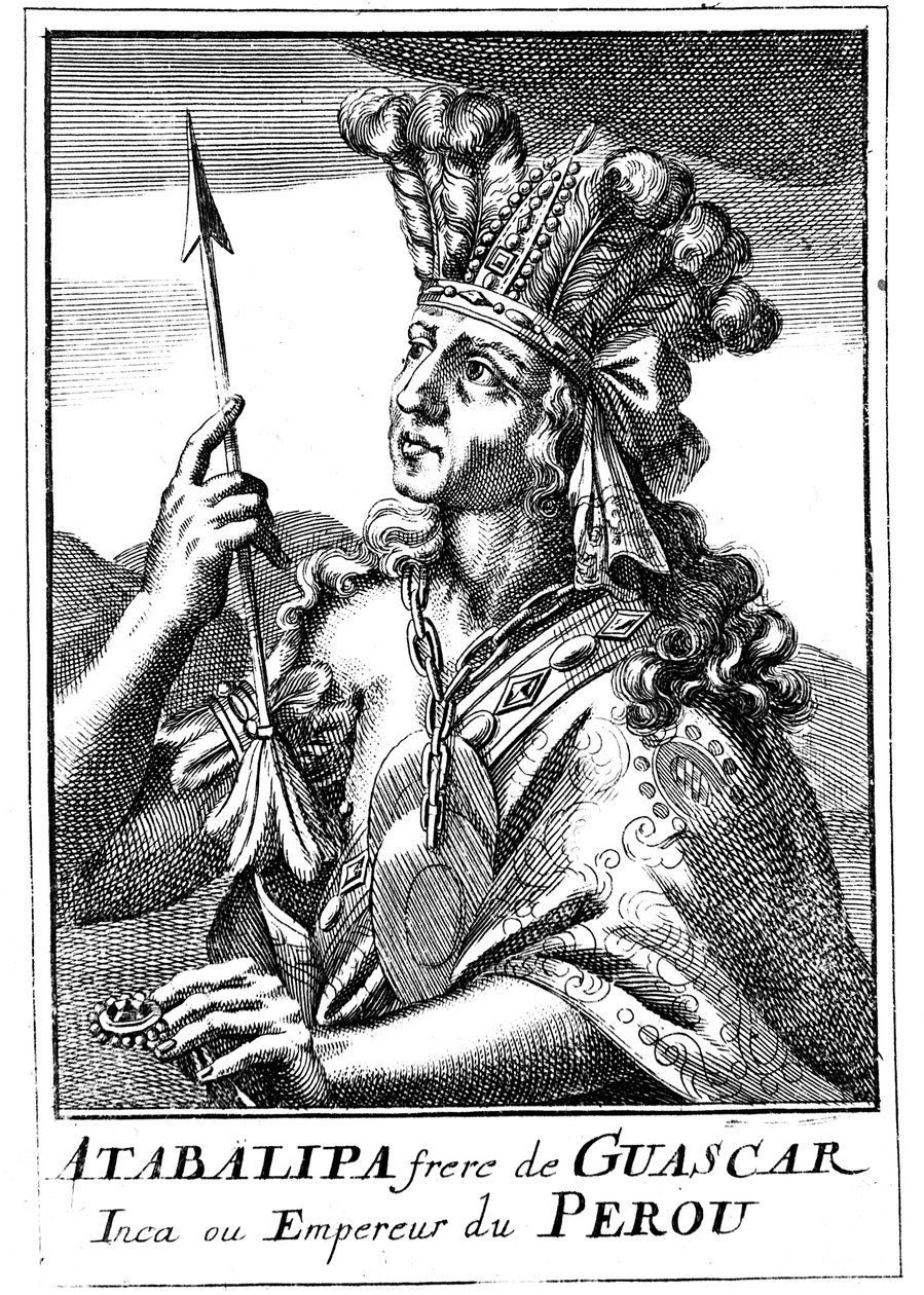 Atahualpa, Last Inca Emperor of Peru by Unbekannt