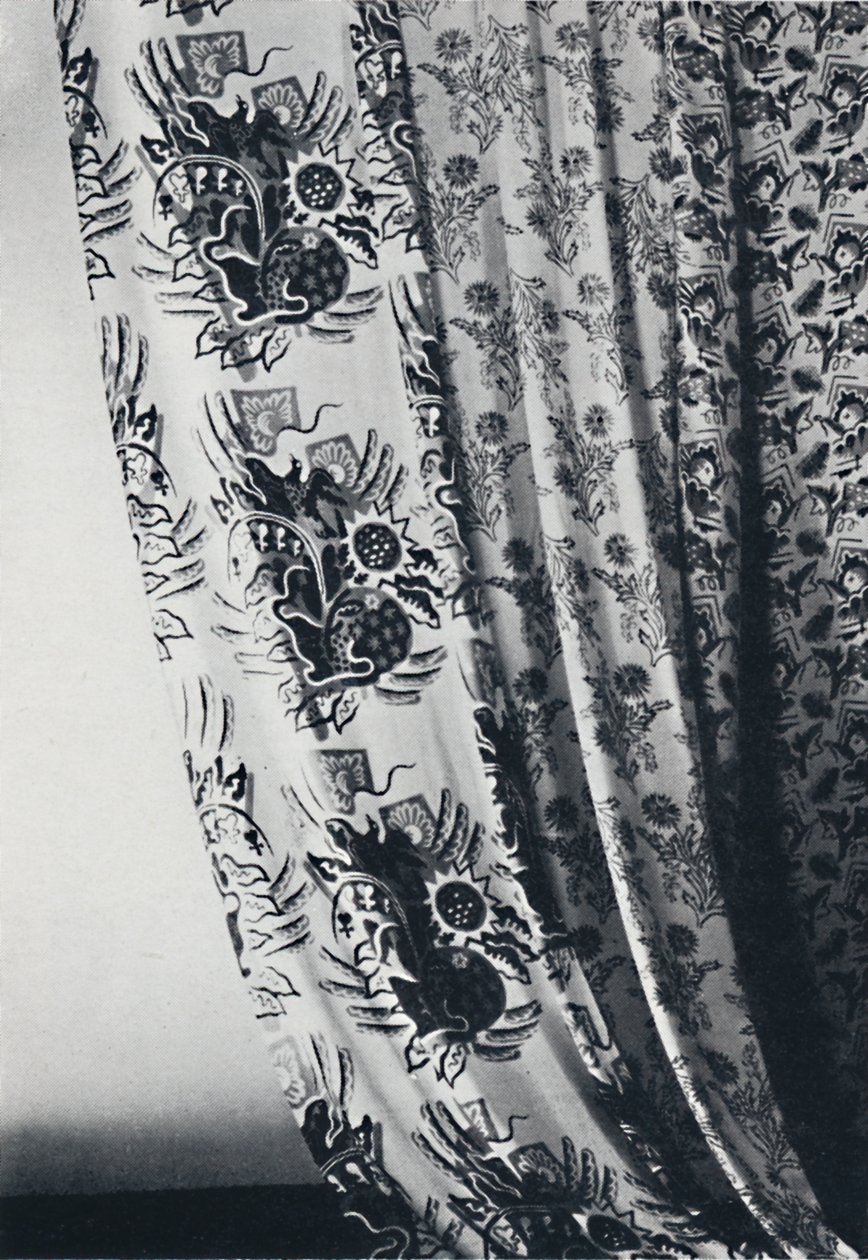 Atelje Miln - A group of block-printed fabrics from Sweden by Unbekannt