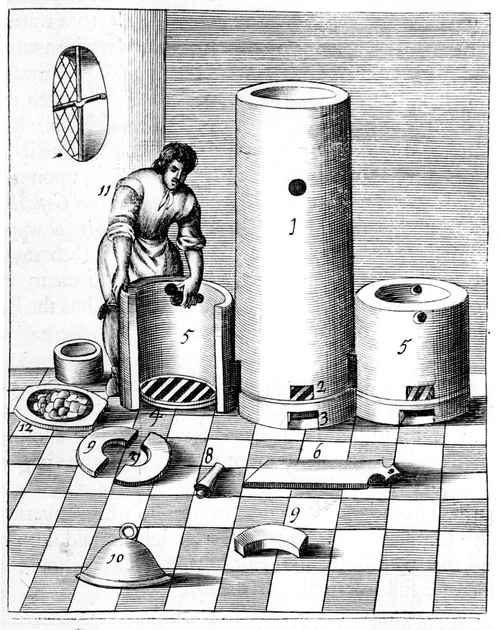 Athanor or Slow Harry, a Self-Feeding Furnace Maintaining a Constant Temperature by Unbekannt
