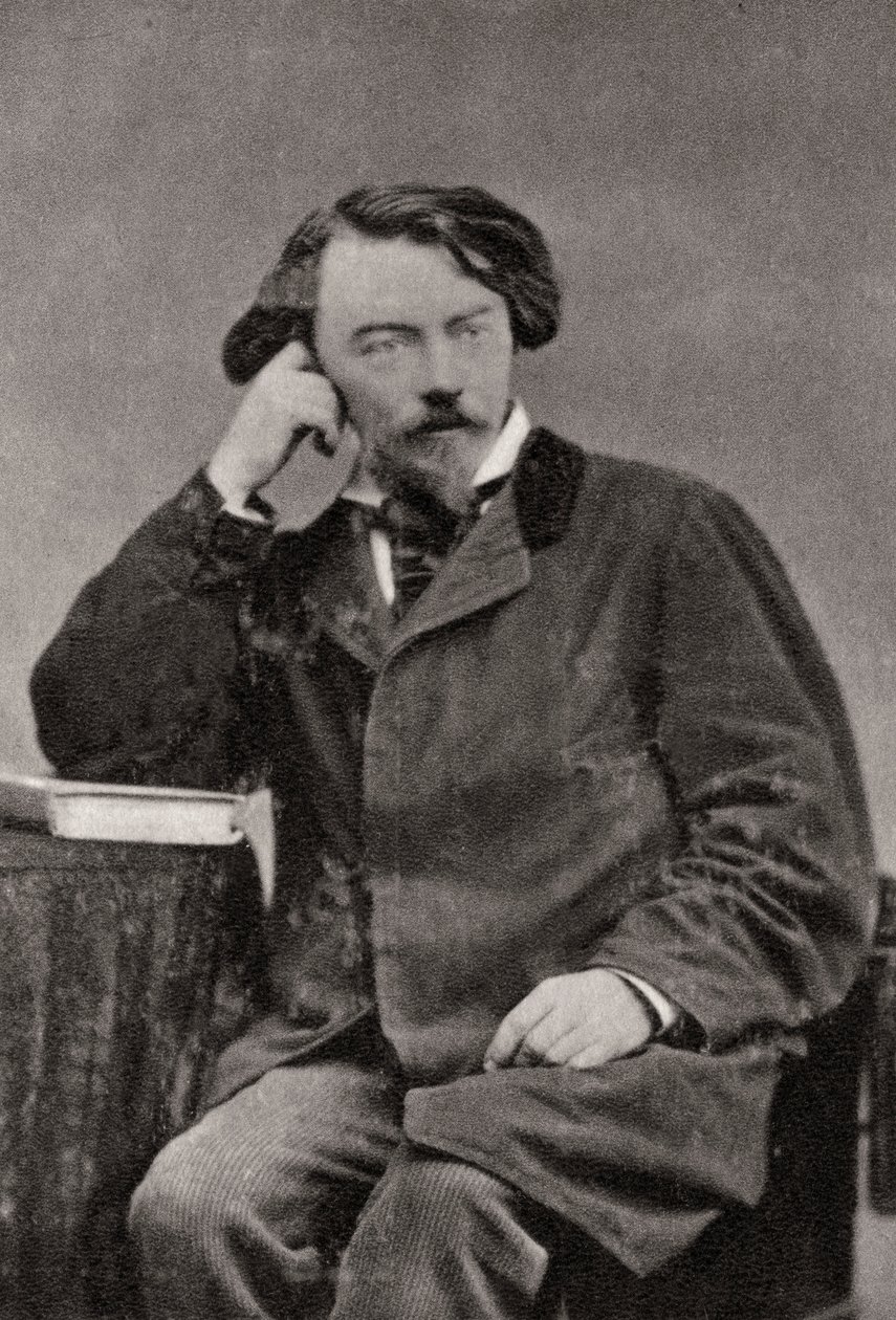 Auguste Villiers de lIsle-Adam, French Symbolist writer by Unbekannt