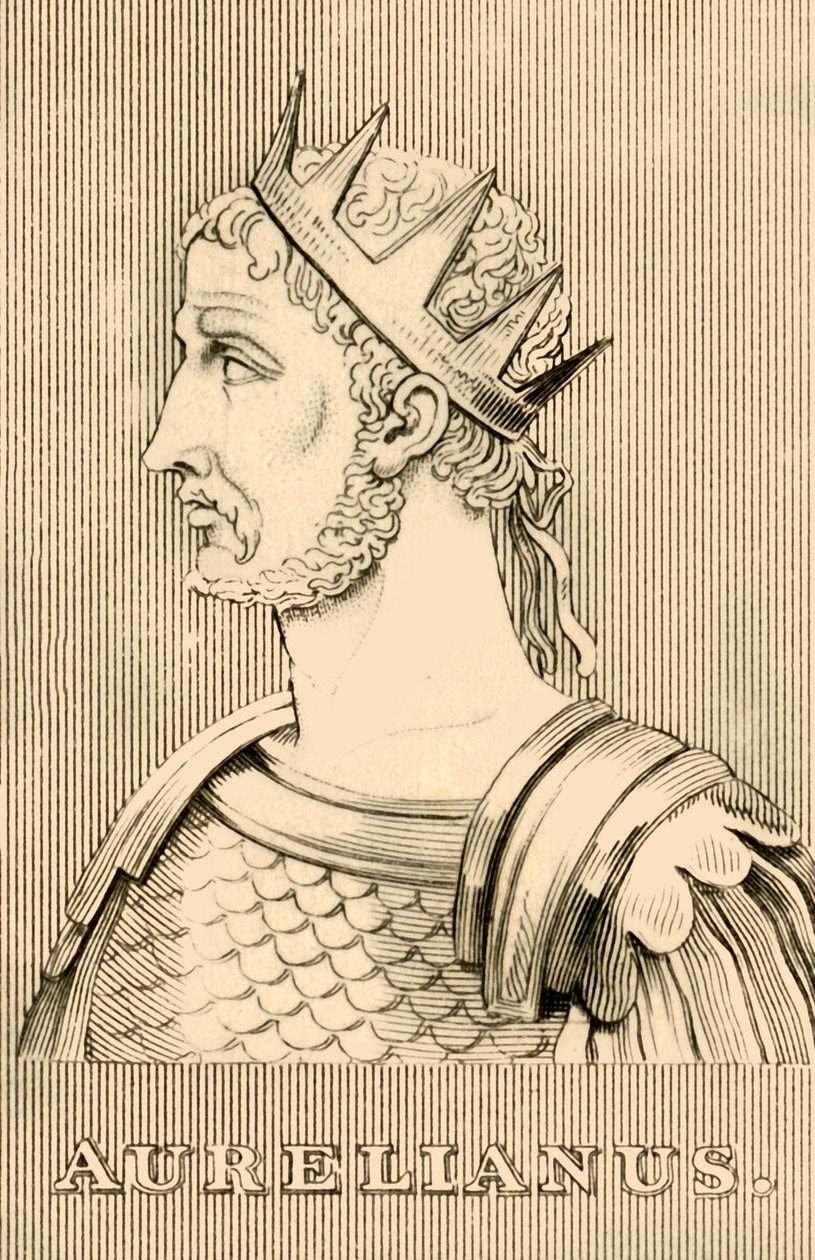 Aurelianus, 214-275 AD, 1830 by Unbekannt