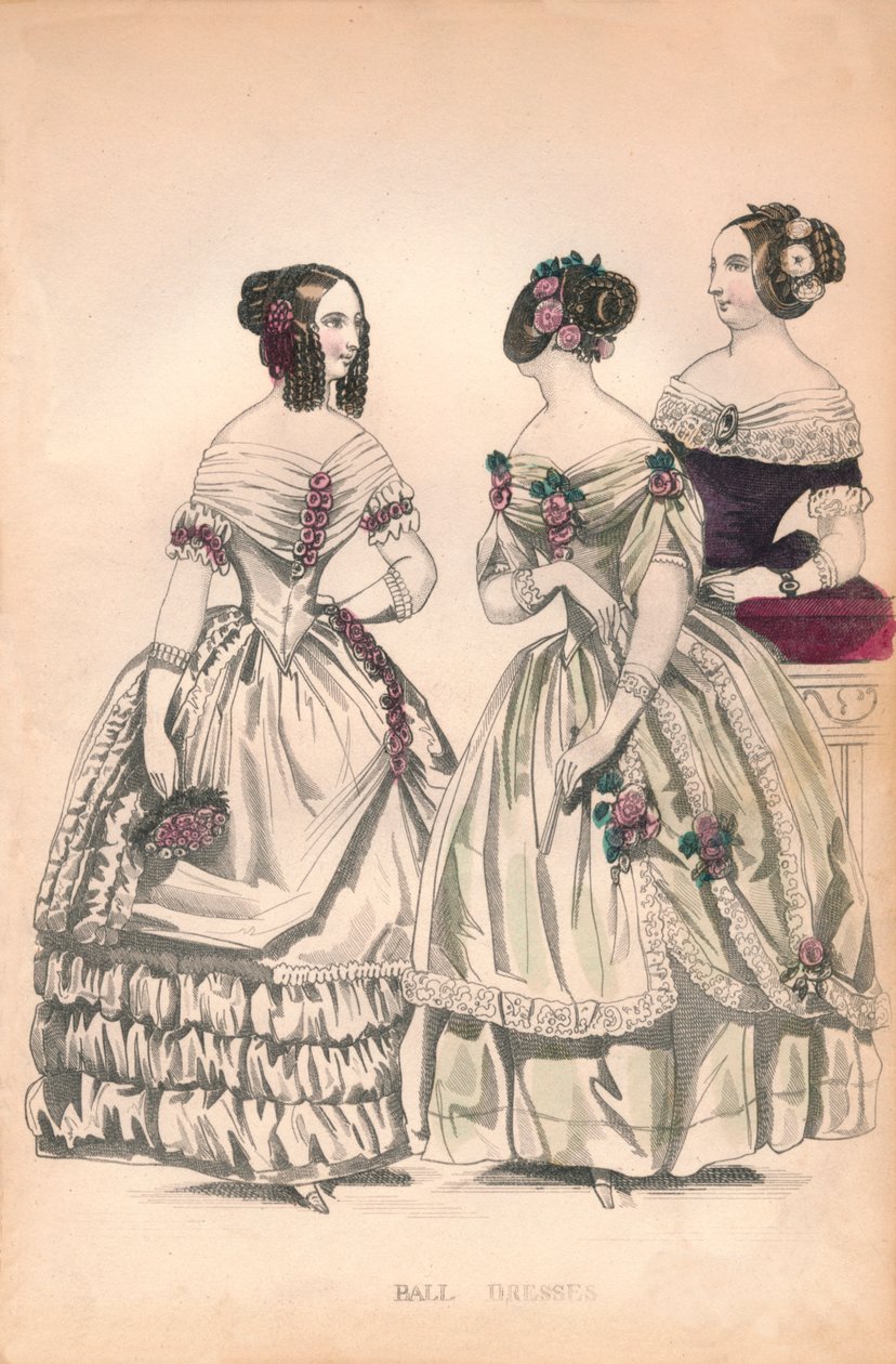 Ball Dresses by Unbekannt
