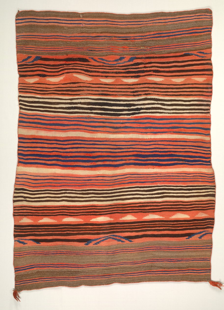 Banded Wearing Blanket diyugi, c1880-1890 by Unbekannt