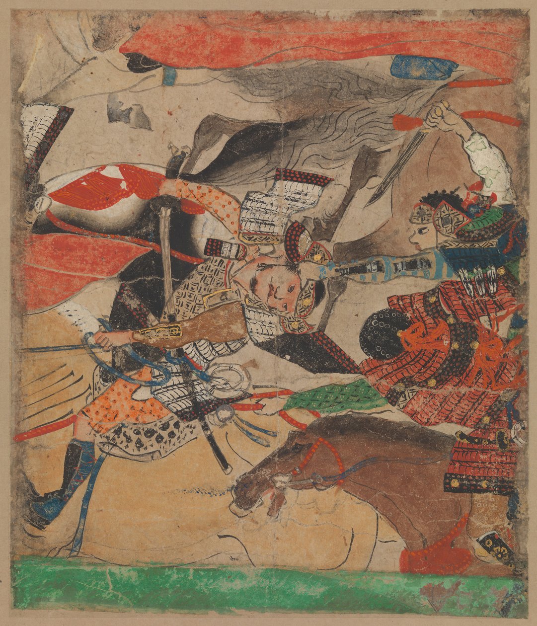 Battle at Rokuhara, from The Tale of the Heiji Rebellion Heiji Monogatari by Unbekannt