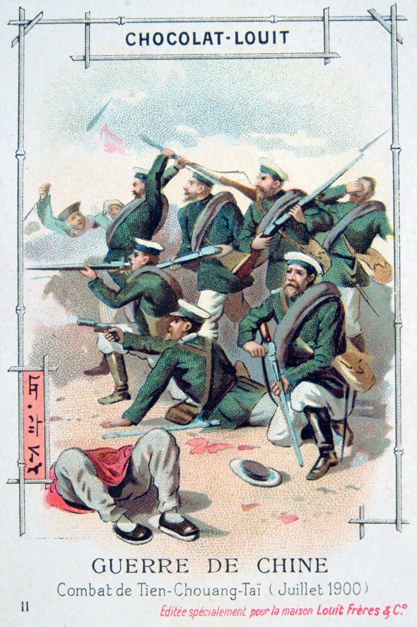 Battle at Tien-Chuang-Tai, China, Boxer Rebellion by Unbekannt
