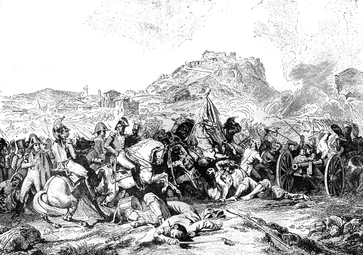 Battle of Castalla, Spain, 21st July 1812 by Unbekannt