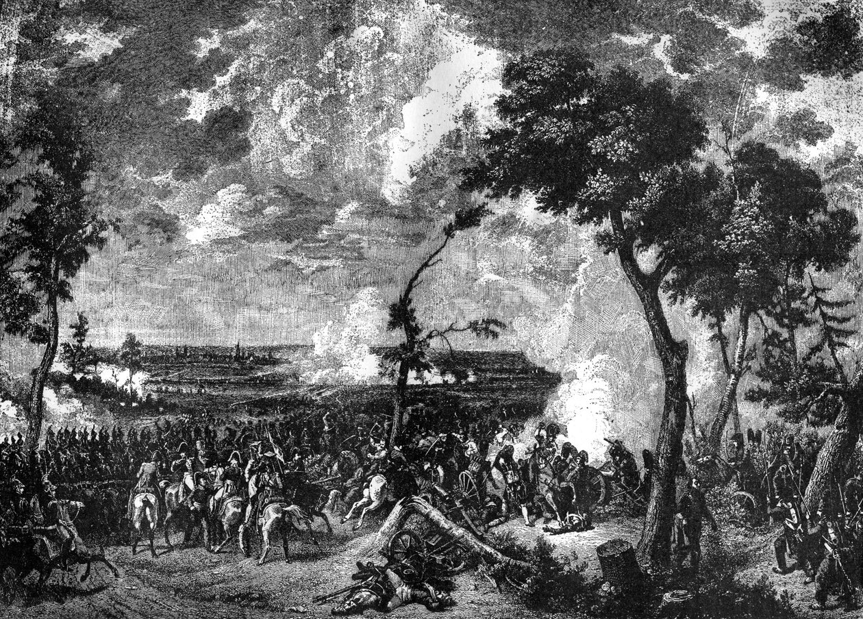 Battle of Hanau, Germany, 30th-31st October 1813 by Unbekannt