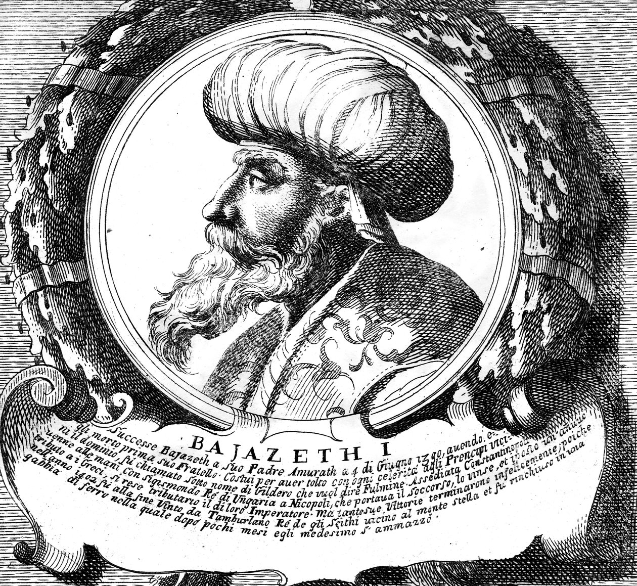 Bayezid I, Sultan of the Ottoman Empire by Unbekannt