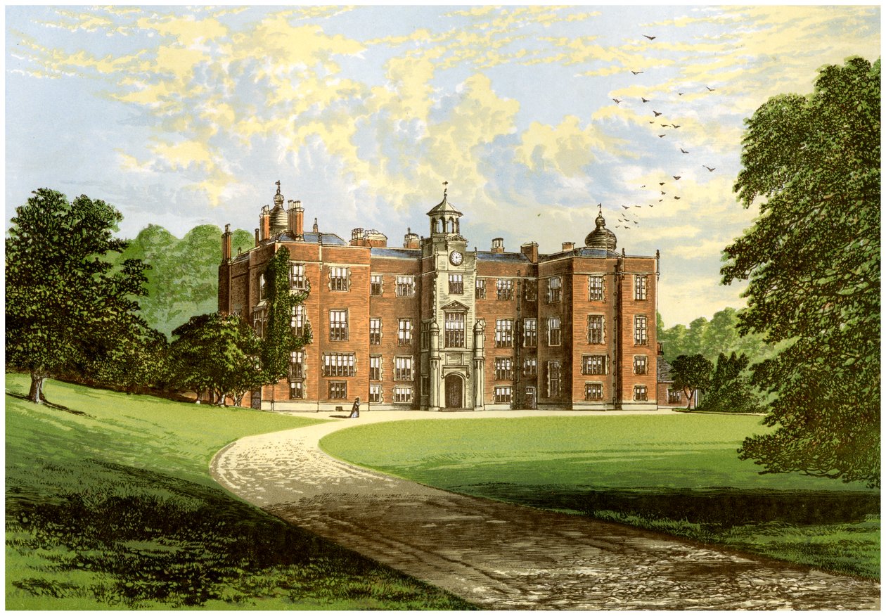 Beaudesert, Staffordshire, Home of the Marquis of Anglesey, c. 1880 by Unbekannt