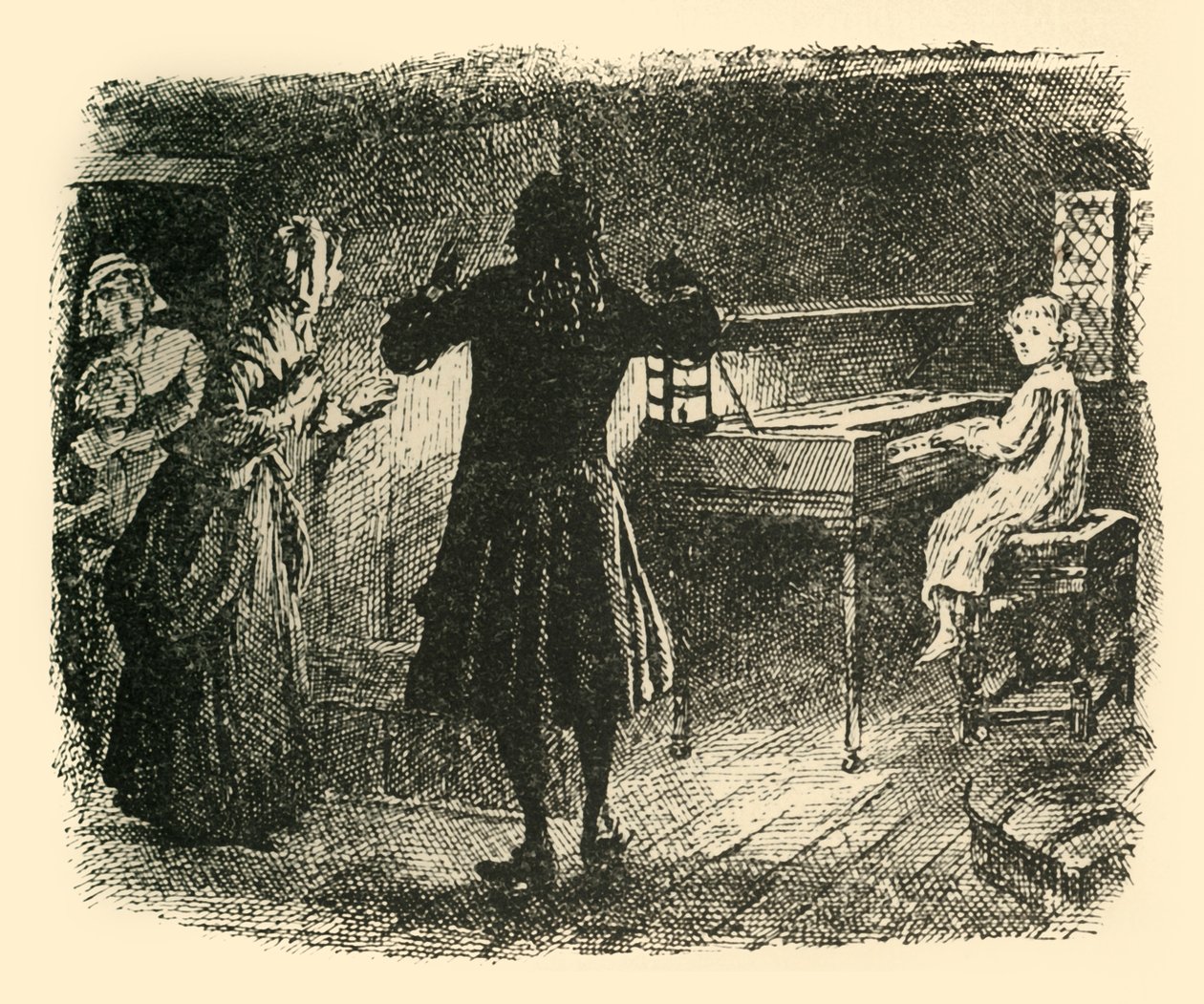 Beckoned Silently to the Rest to Follow Him, 1907 by Unbekannt