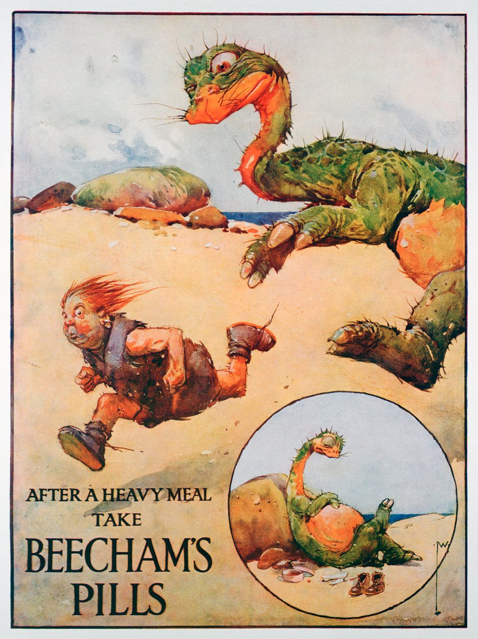 Beechams Pills advertisement, 1914 by Unbekannt