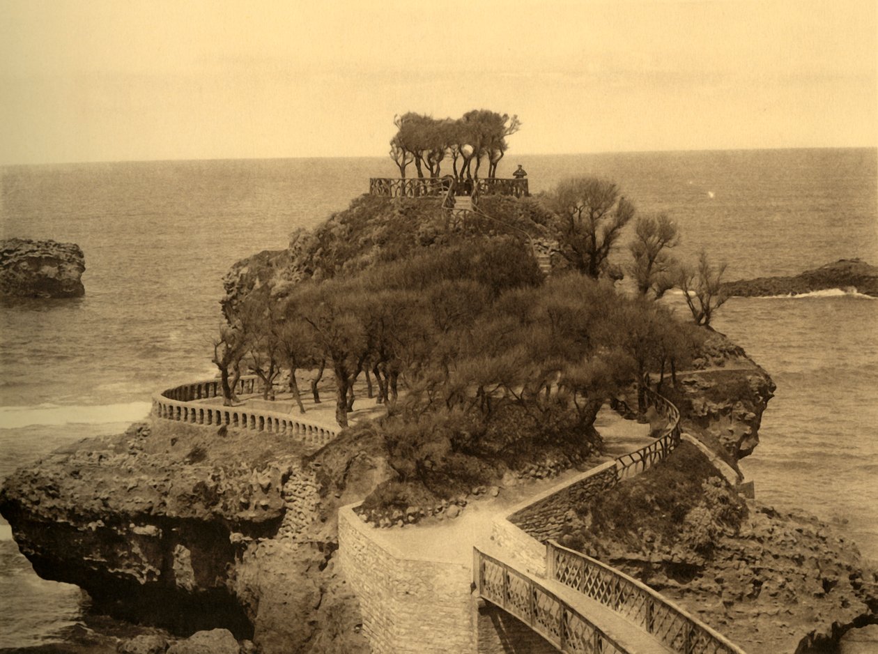 Biarritz - Le Rocher du Basta by Unbekannt