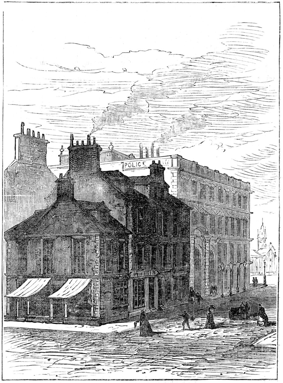 Birthplace of James Watt Shortly Before It Was Demolished by Unbekannt