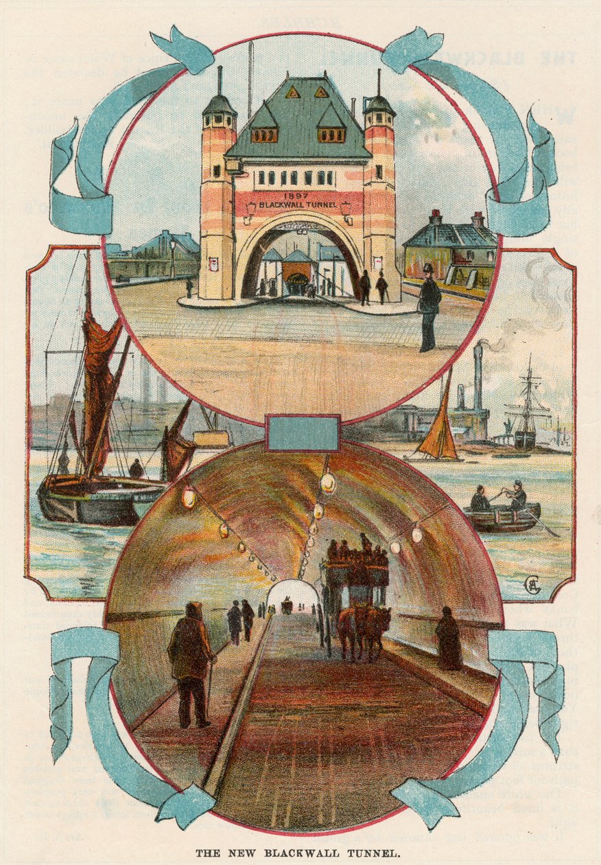 Blackwall Tunnel, London by Unbekannt