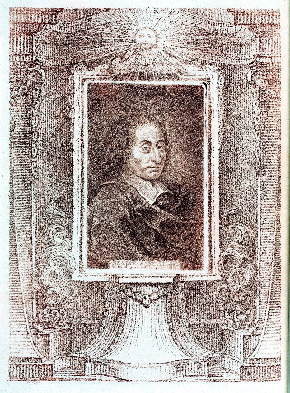 Blaise Pascal, French Mathematician, Physicist and Philosopher by Unbekannt