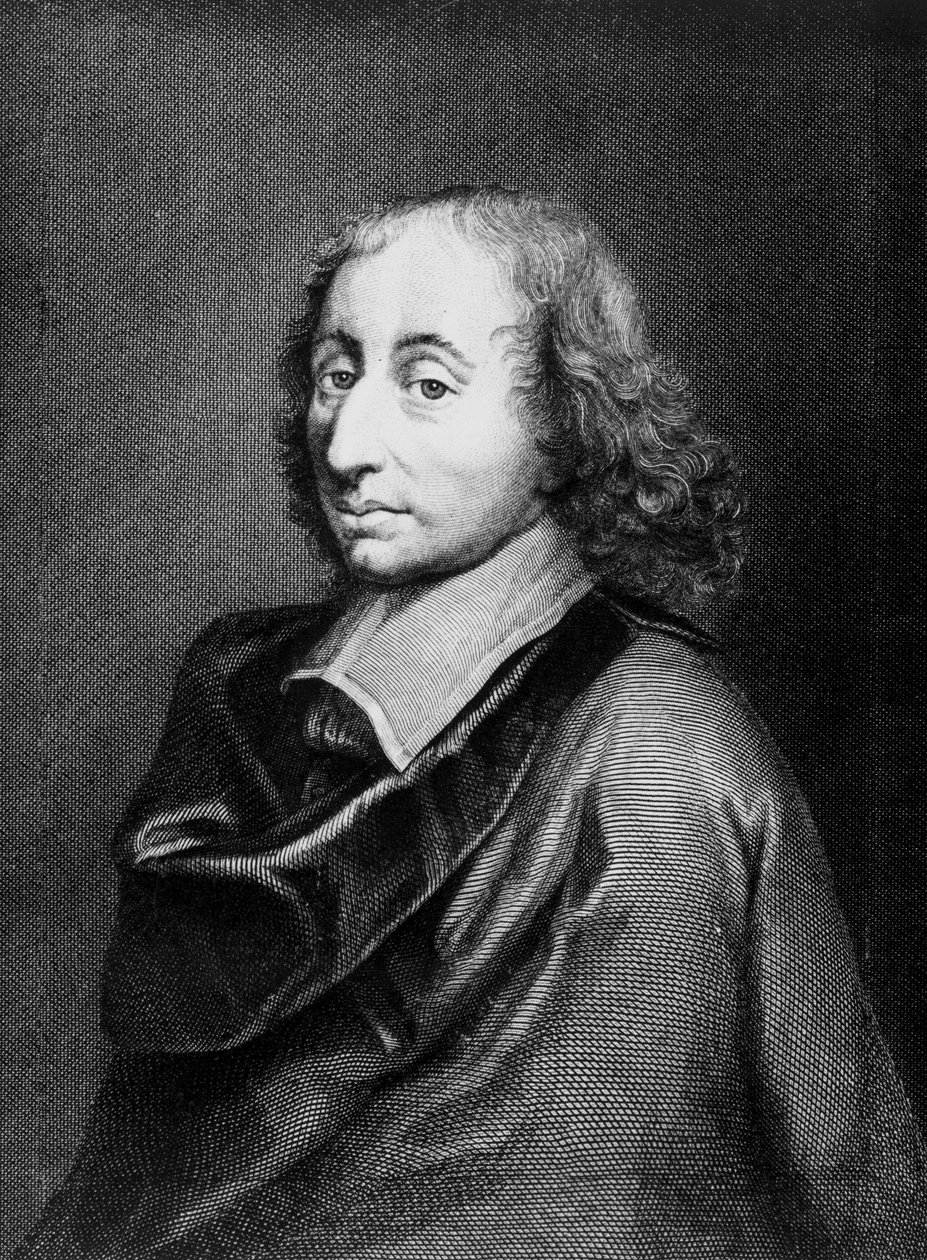 Blaise Pascal, French mathematician, physicist and philosopher by Unbekannt