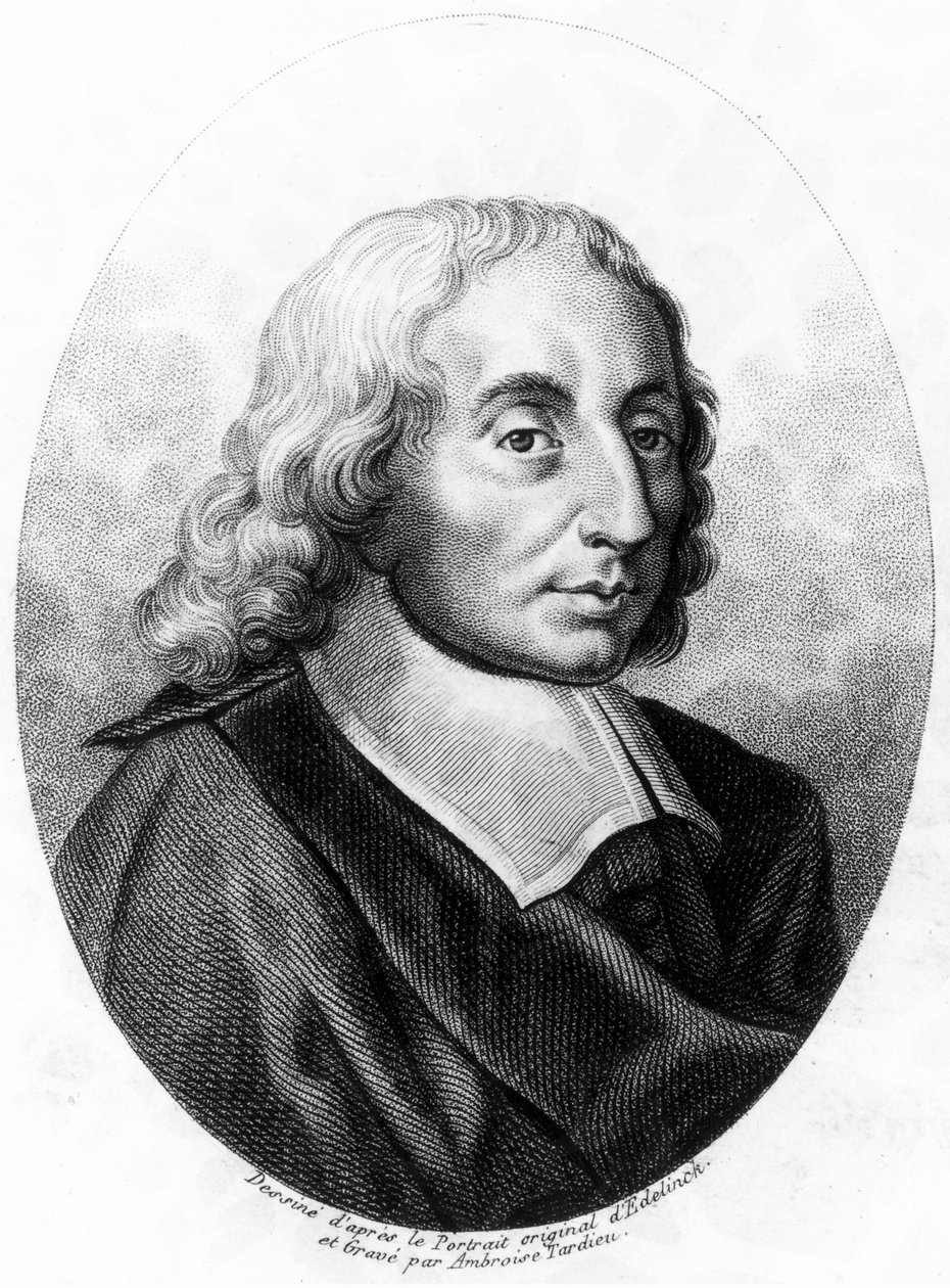 Blaise Pascal, French mathematician, physicist and philosopher by Unbekannt