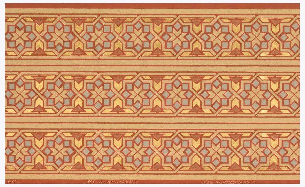 Border, Moorish, 1875–1906 by Unbekannt