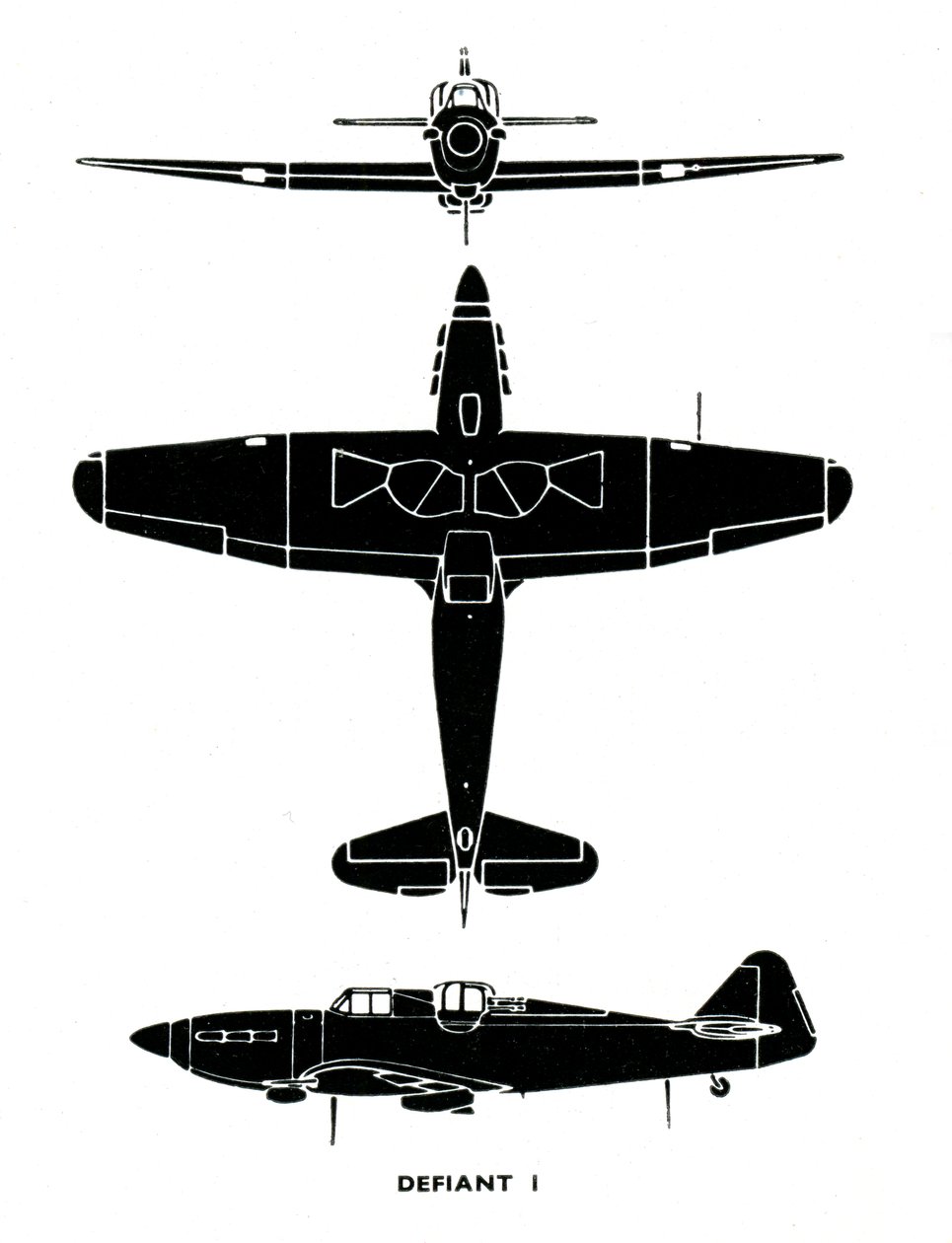 Boulton Paul Defiant I, 1941 by Unbekannt