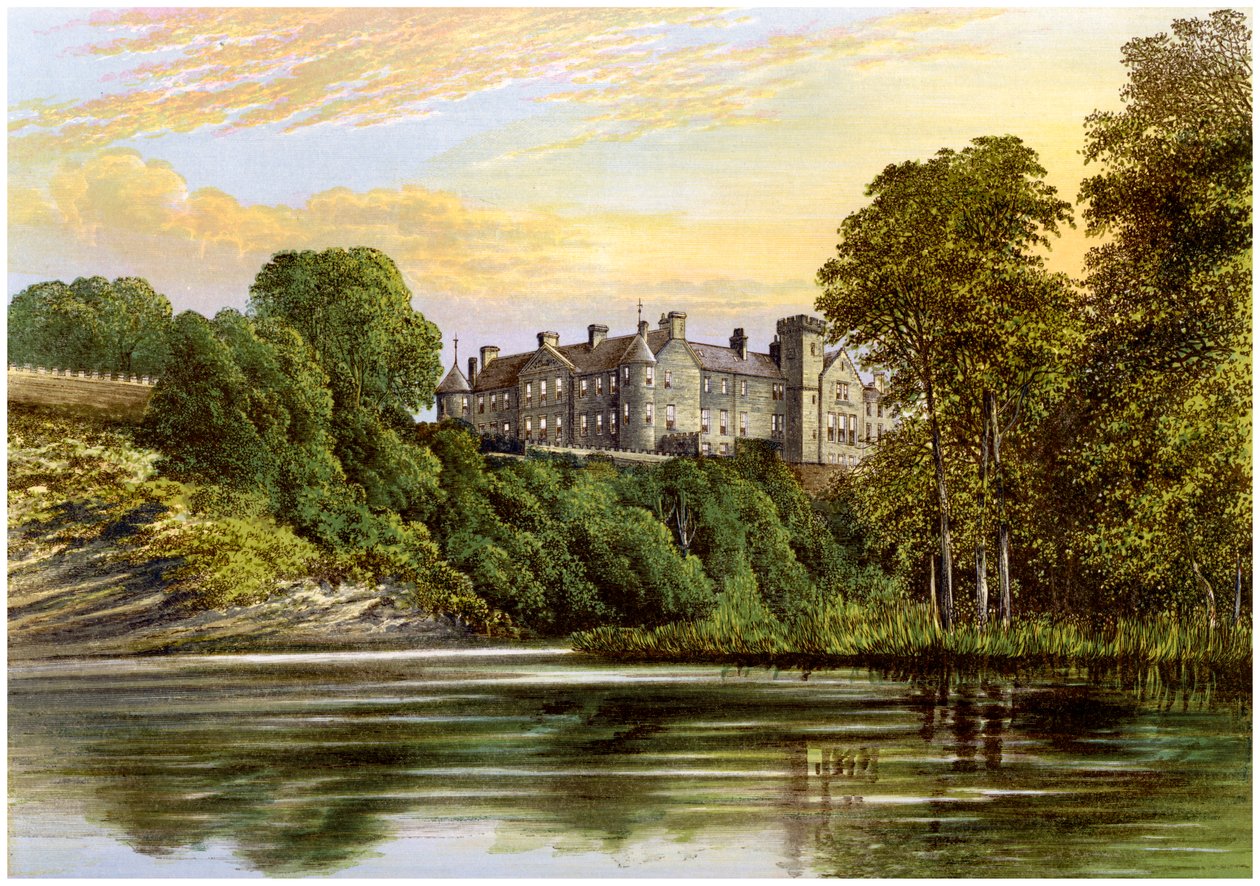 Brechin Castle, Brechin, Angus, Scotland, home of the Earl of Dalhousie, c1880 by Unbekannt