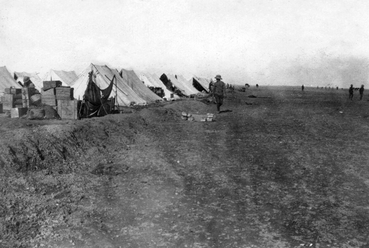 British 15 RWR camp, near Baghdad by Unbekannt