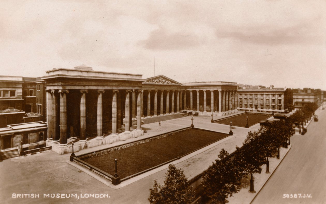 British Museum, London by Unbekannt