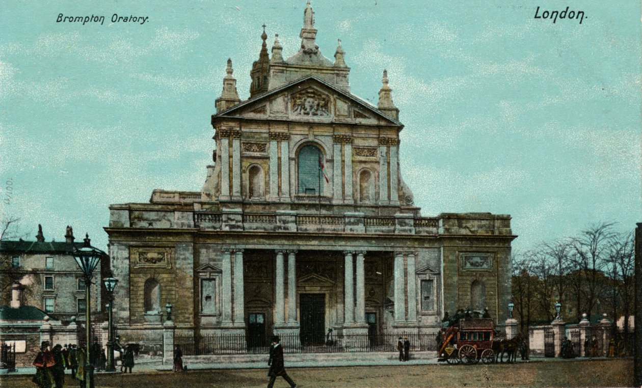 Brompton Oratory, London, c1910 by Unbekannt