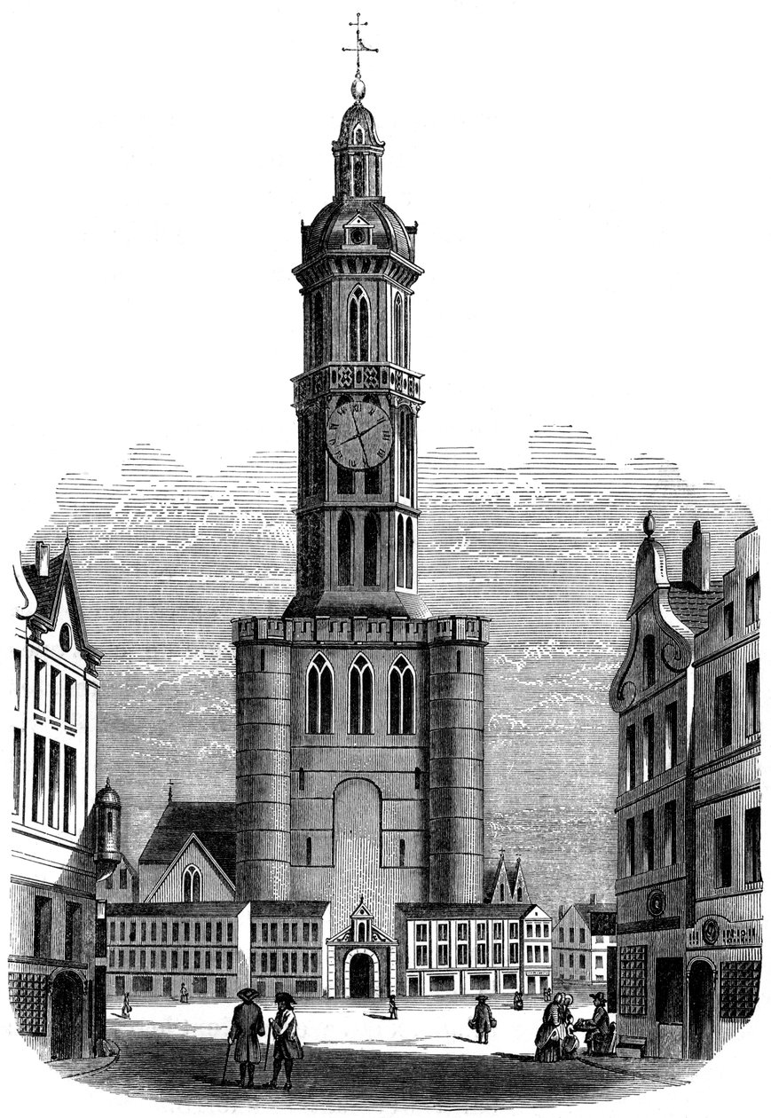 Brussels Town Hall by Unbekannt