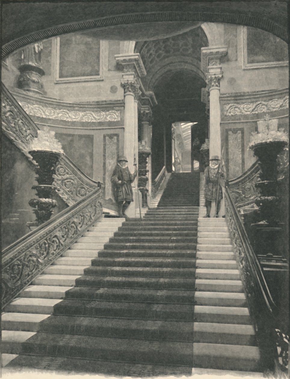 Buckingham Palace: The Grand Staircase by Unbekannt