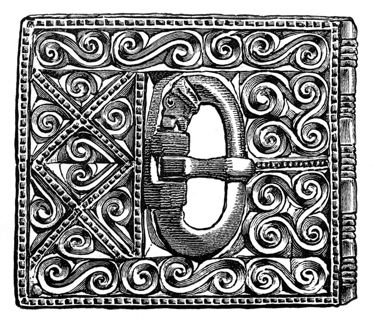 Buckle from Smithfield, London, 1893 by Unbekannt