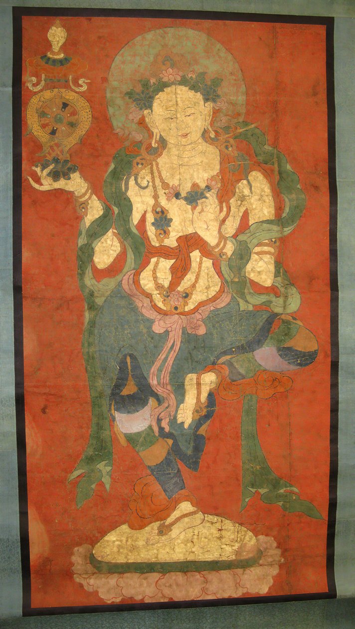 Buddhist Attendant, Possibly a Dakini by Unbekannt