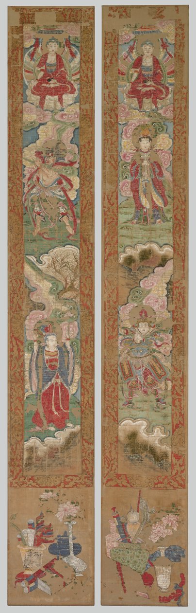 Buddhist Panel by Unbekannt