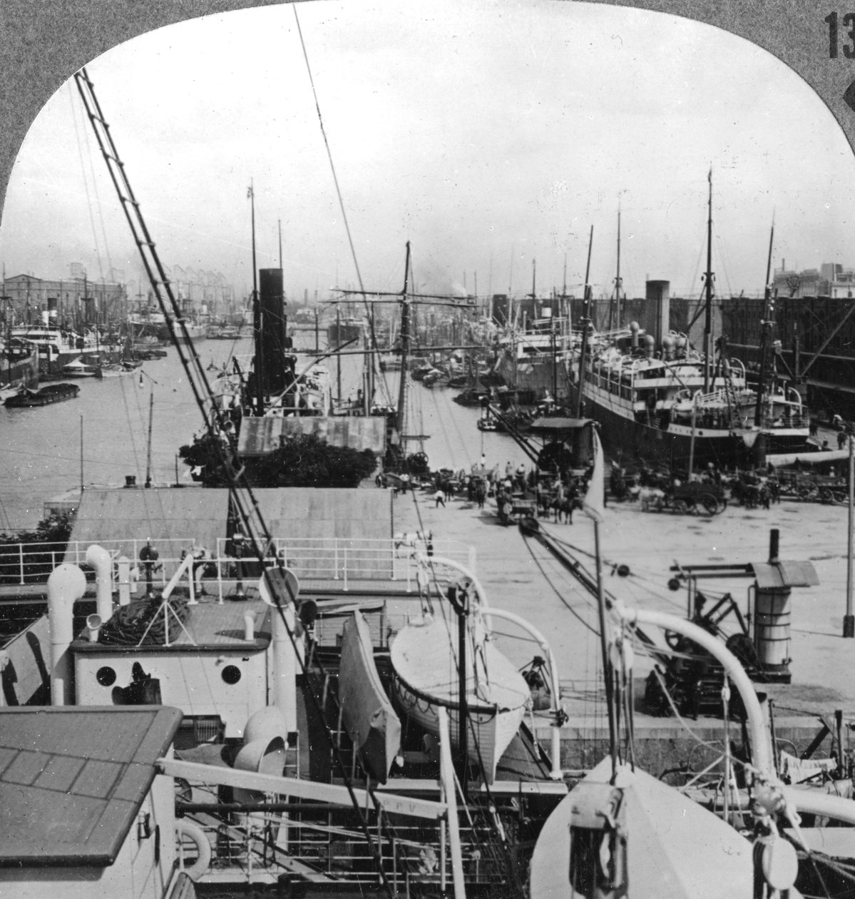 Buenos Aires Docks, Argentina by Unbekannt