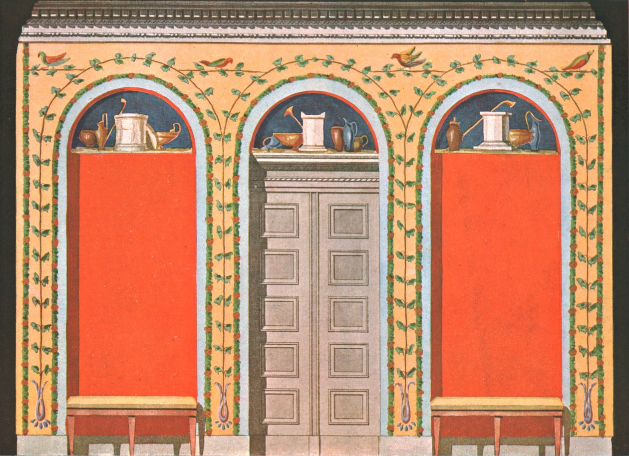 Cabinet in the Herculaneum Taste, Leipzig, Germany by Unbekannt