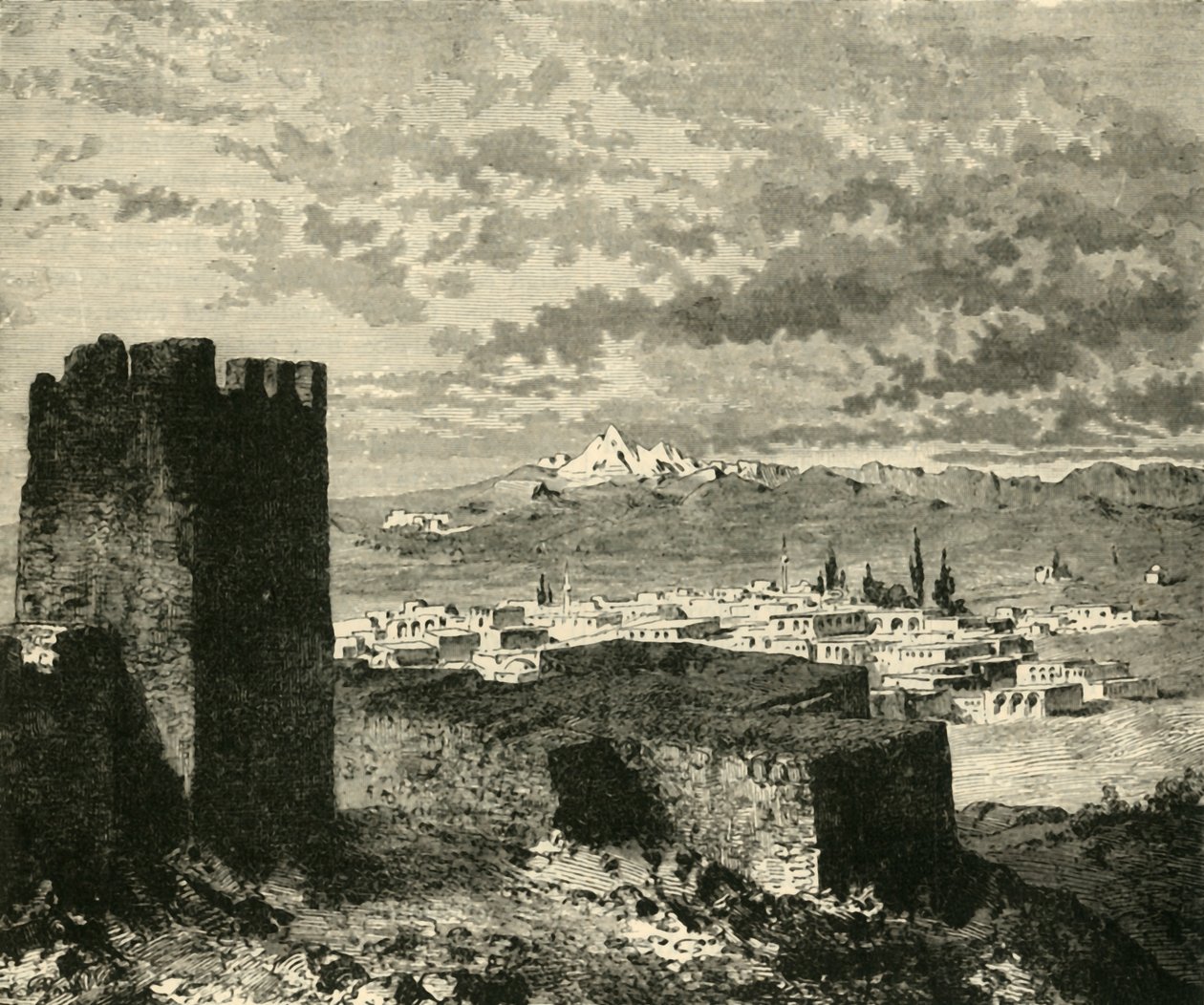 Caesarea, in Cappadocia, 1890 by Unbekannt