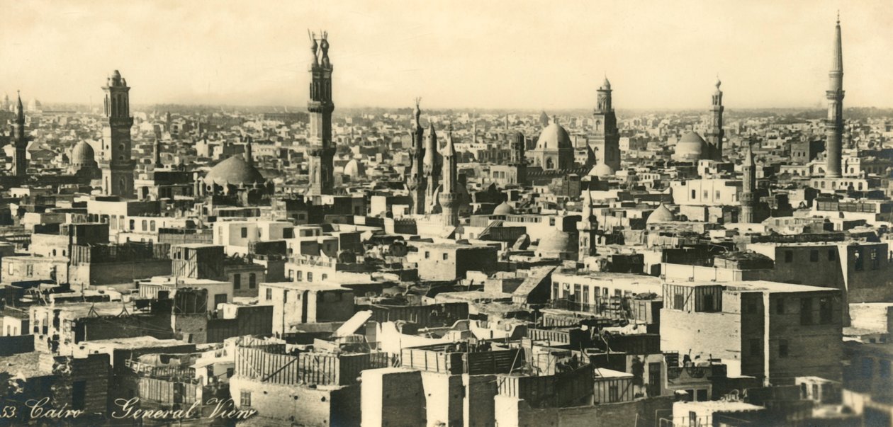 Cairo - General View by Unbekannt