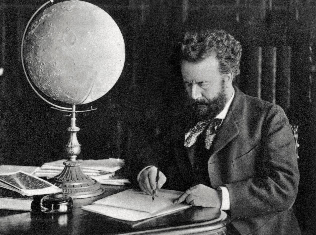 Camille Flammarion, French astronomer and author by Unbekannt