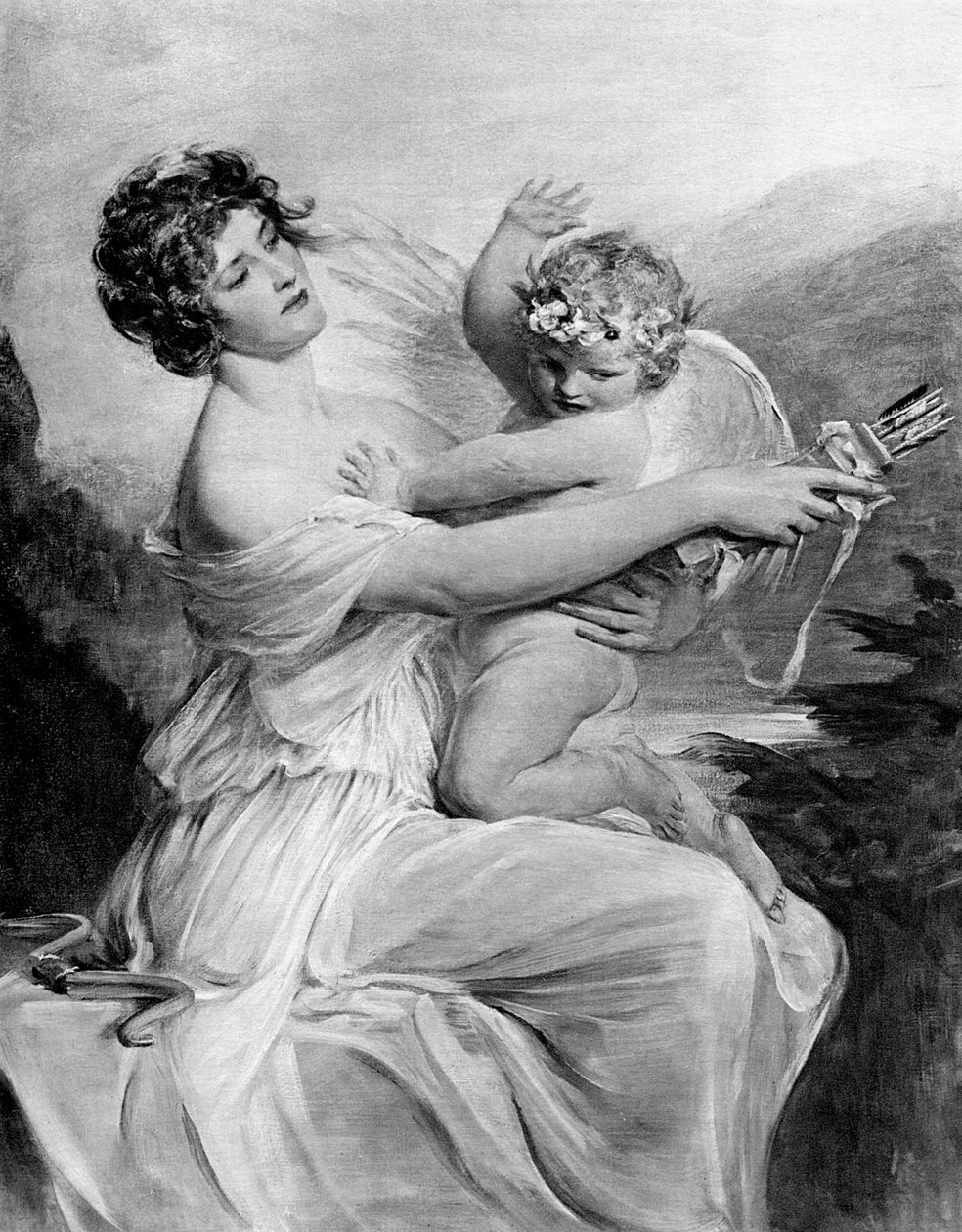 Captive Cupid by Unbekannt