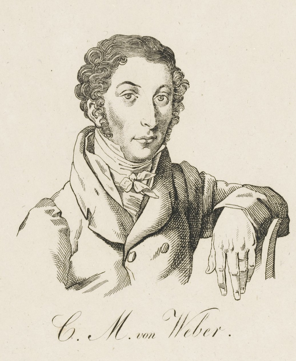 Carl Maria von Weber by Unbekannt