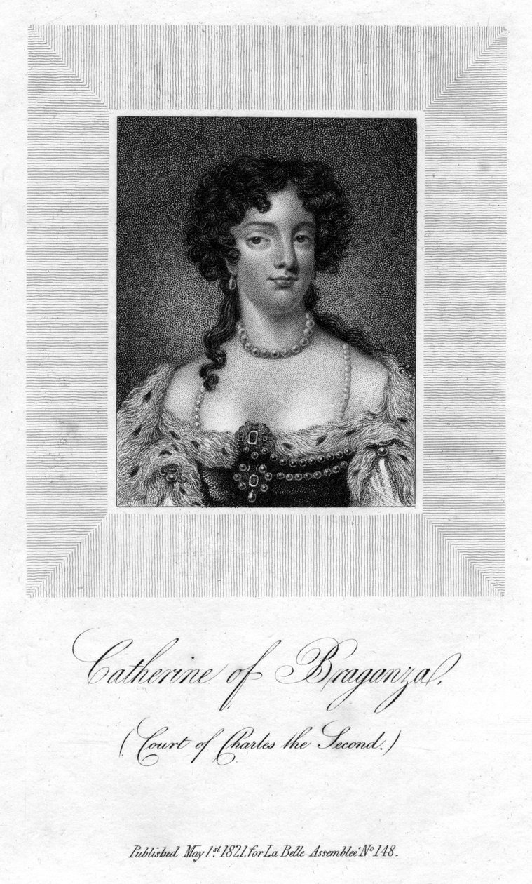 Catherine of Braganza, Queen Consort of King Charles II of England by Unbekannt