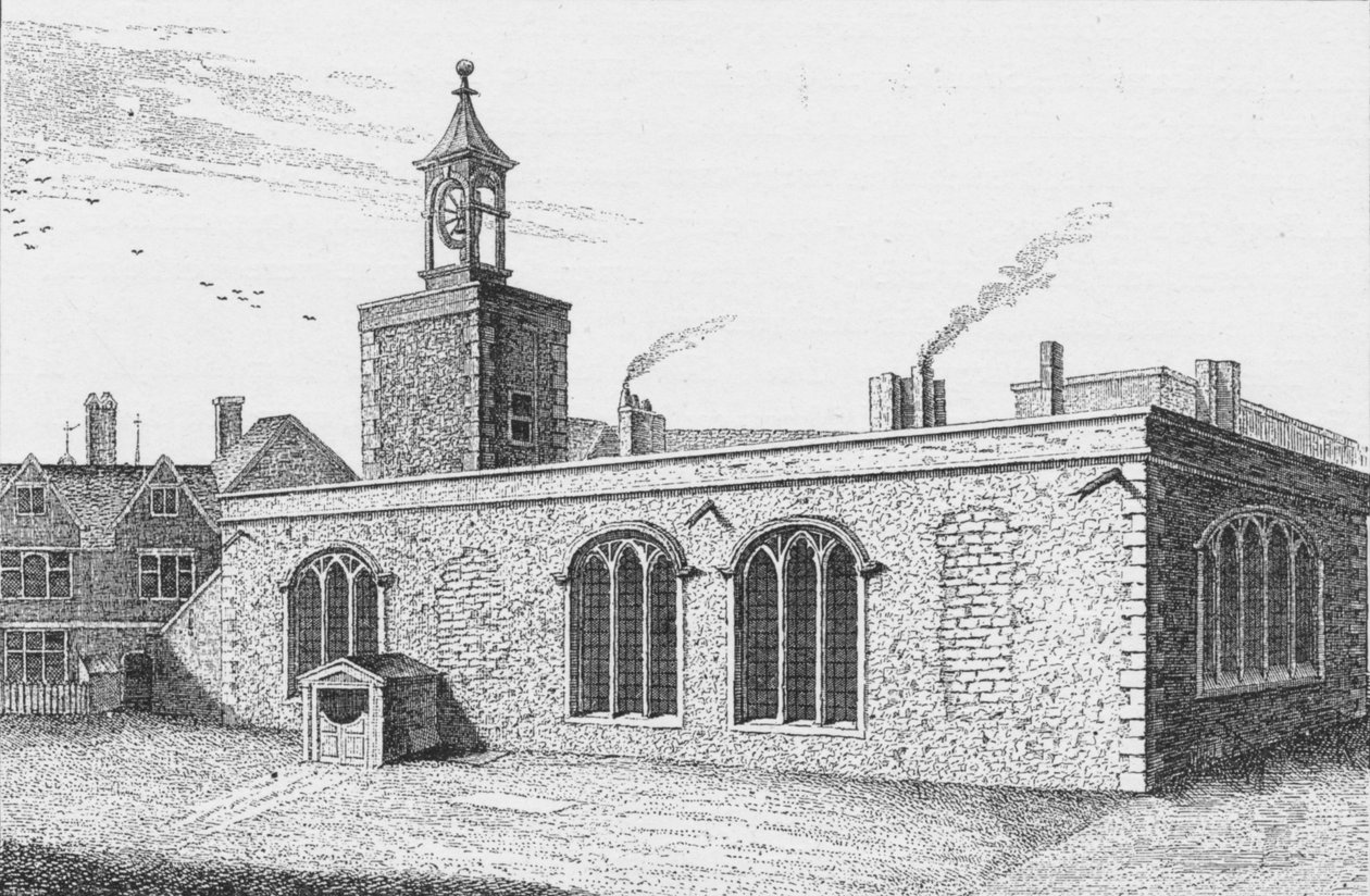 Chapel Royal of St Peter ad Vincula, Overlooking Tower Green, London by Unbekannt