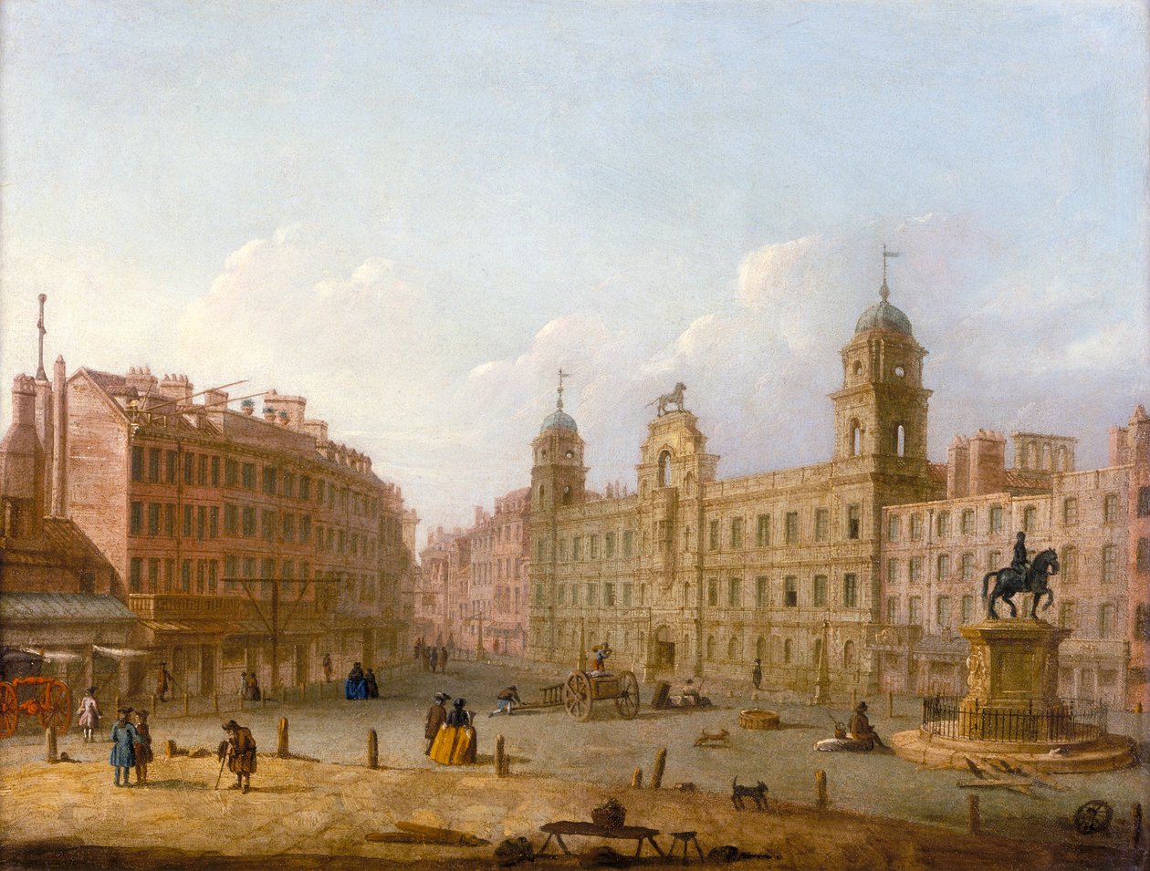Charing Cross and Northumberland House by Unbekannt
