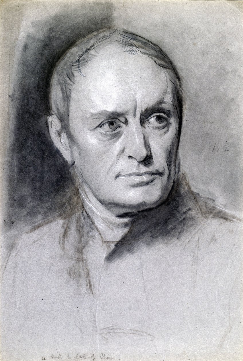 Charles Babbage, mathematician and computing pioneer by Unbekannt