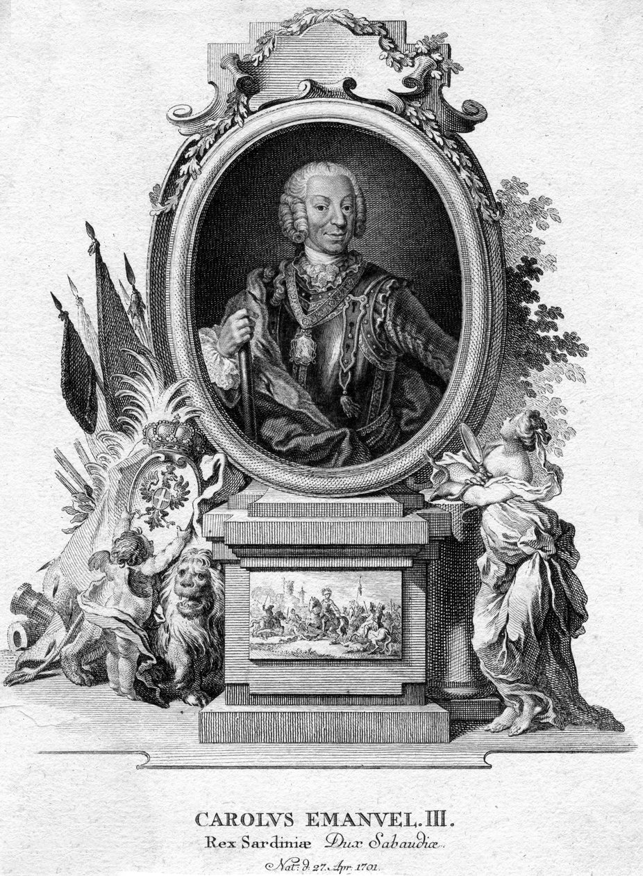 Charles Emmanuel III of Sardinia, Duke of Savoy and King of Sardinia by Unbekannt